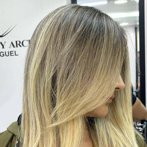 balayage rubio